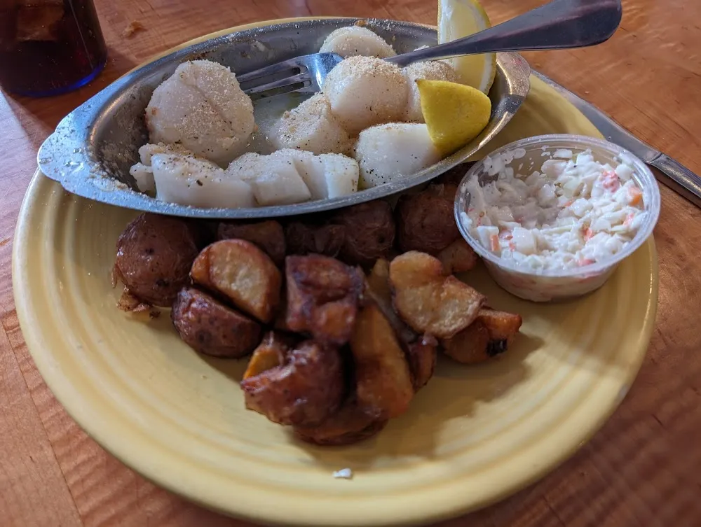 Broiled Scallops