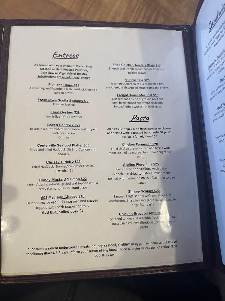 MountainView Station Menu image 3