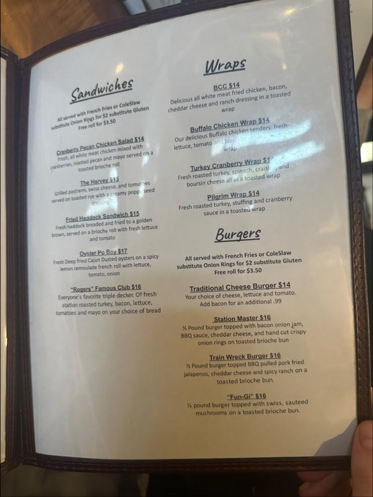 MountainView Station Menu image 4